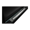 Biokominek 900x400 SLIM Czarny strukturalny z szybą 90x40x12cm