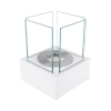 Biokominek wolnostojący Smart biały strukturalny mat 13x13x17cm
