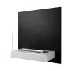 Biokominek wiszący Board czarno-biały 45x47x16,5cm