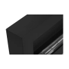 Biokominek Box 900x400 czarny z szybą