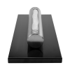 Biokominek Stainless Czarny Połysk 36x6x15cm