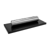 Biokominek Stainless Czarny Połysk 36x6x15cm