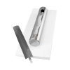 Biokominek Stainless Biały Połysk 36x6x15cm