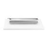Biokominek Stainless Biały Połysk 36x6x15cm