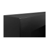 BIOKOMINEK BOX 650X400 czarny z szybą