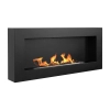 Biokominek wiszący 900x400 Box czarny strukturalny mat