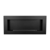 Biokominek wiszący 900x400 Box czarny strukturalny mat