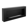 Biokominek wiszący 900x400 Box czarny strukturalny mat