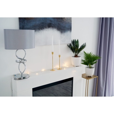 Biokominek portalowy Asne biały mat 105x90x15cm