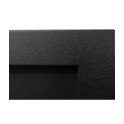 Biokominek wiszący 650x400 czarny strukturalny mat