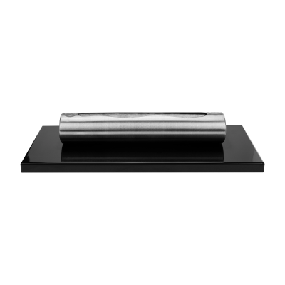Biokominek Stainless Czarny Połysk 36x6x15cm