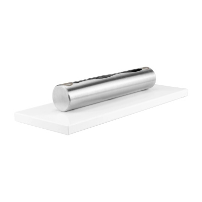 Biokominek Stainless Biały Połysk 36x6x15cm