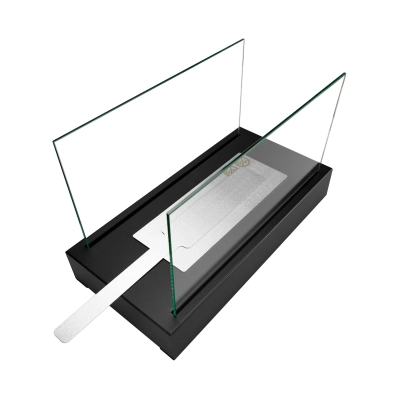 Biokominek wolnostojący  Glow czarny mat