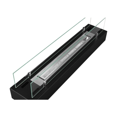 Biokominek wkład z szybą 700mm