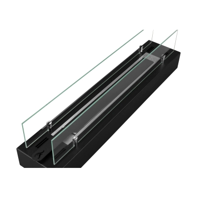 Biokominek wkład z szybą 700mm