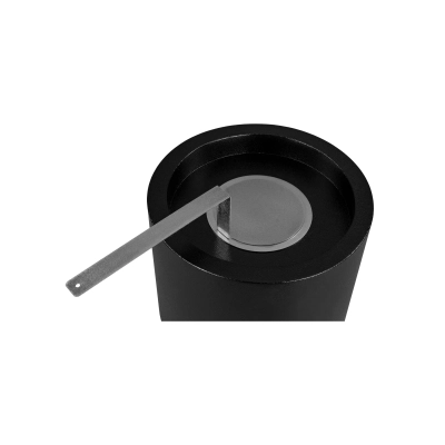 Biokominek wolnostojący Moon Mini czarny mat