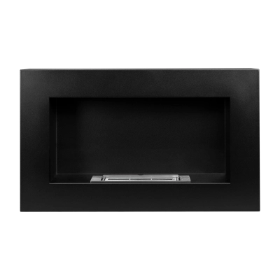 Biokominek wiszący 650x400 Box czarny strukturalny mat