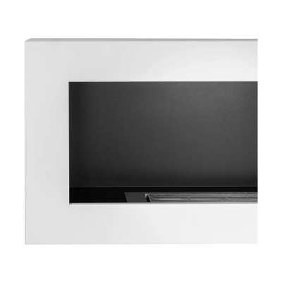 Biokominek wiszący 900x400 Box biały strukturalny mat