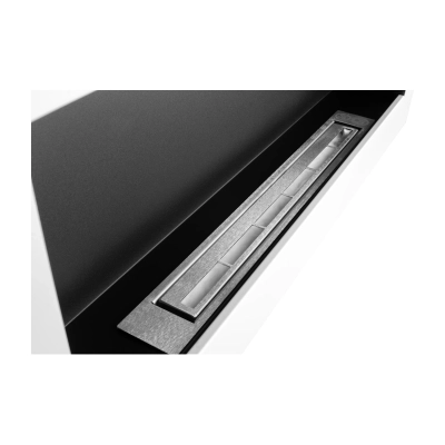 Biokominek wiszący 900x400 Box biały strukturalny mat