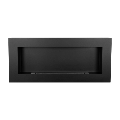 Biokominek wiszący 900x400 Box czarny strukturalny mat
