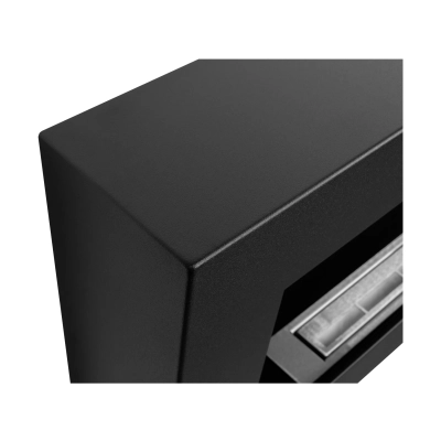 Biokominek wiszący 900x400 Box czarny strukturalny mat