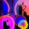 Polecamy - Lampa Nocna Projekcyjna Sunset Zachód Słońca Led dla dziecka, salonu