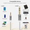 Kabel QING CAOQING z wtykiem jack 3,5 mm i wtykiem jack 6,35 mm, 3 m, adapter AUX, kabel audio stereo, kabel do cyfrowego interfejsu instrumentalnego