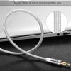 Kabel QING CAOQING z wtykiem jack 3,5 mm i wtykiem jack 6,35 mm, 3 m, adapter AUX, kabel audio stereo, kabel do cyfrowego interfejsu instrumentalnego