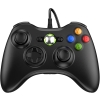 Diswoe Xbox 360 Game Controller, USB Przewodowy kontroler Gamepad o ergonomicznej konstrukcji dla Xbox 360 PC(Windows 7/8 / 8.1/10 / XP/Vista)