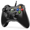 Diswoe Xbox 360 Game Controller, USB Przewodowy kontroler Gamepad o ergonomicznej konstrukcji dla Xbox 360 PC(Windows 7/8 / 8.1/10 / XP/Vista)