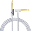 QING CAOQING Kabel instrumentalny 4,5 m – jack 6,3 mm prosty - kątowy