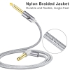 QING CAOQING Kabel instrumentalny 4,5 m – jack 6,3 mm prosty - kątowy