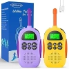 Walkie-talkie HPROMOT dla dzieci, zabawki akumulatorowe dla chłopców i dziewcząt w wieku 5-7 lat, 22 kanały, radio dwukierunkowe, zabawka świąteczna,