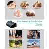 Masażer do stóp Shiatsu LAOBEN z funkcją ogrzewania, rozluźnia mięśnie nóg, poprawia krążenie krwi, masażer do stóp i nóg z rolkami masującymi do głęb