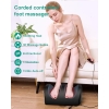 Masażer do stóp Shiatsu LAOBEN z funkcją ogrzewania, rozluźnia mięśnie nóg, poprawia krążenie krwi, masażer do stóp i nóg z rolkami masującymi do głęb
