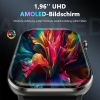 Smartwatch Blackview R60 dla mężczyzn i kobiet, ekran AMOLED z funkcją Always-On, zegarek fitness z funkcją telefonu, wykonywanie/odbieranie połączeń,