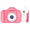 APARAT CYFROWY DLA DZIECI FULL HD 3MPX KAMERA GRY + KARTA 4GB ZESTAW XXL