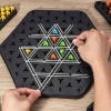 Polecamy - Szachy Gra Strategiczna Planszowa TRÓJKĄTY – Taktyczna Łamigłówka dla Całej Rodziny! Chain Game
