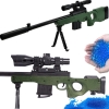 Karabin Snajperski AWP – Replika 108 cm | Automatyczny Pistolet na Kulki dla Dzieci | Zestaw z Lunetą, Tłumikiem, Dwójnogiem i Magazynkiem