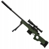 Karabin Snajperski AWP – Replika 108 cm | Automatyczny Pistolet na Kulki dla Dzieci | Zestaw z Lunetą, Tłumikiem, Dwójnogiem i Magazynkiem