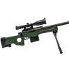 Karabin Snajperski AWP – Replika 108 cm | Automatyczny Pistolet na Kulki dla Dzieci | Zestaw z Lunetą, Tłumikiem, Dwójnogiem i Magazynkiem
