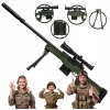 Karabin Snajperski AWP – Replika 108 cm | Automatyczny Pistolet na Kulki dla Dzieci | Zestaw z Lunetą, Tłumikiem, Dwójnogiem i Magazynkiem