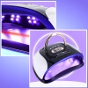 LAMPA DO PAZNOKCI UV LED 256W DO HYBRYD ŻELI MOCNA HYBRYDY SUN C4 PLUS LCD