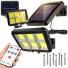 lampa solarna z czujnikiem zmierzchu i ruchu z pilotem