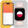 Smartwatch IPS 1,95" z rozmowami Bluetooth IP67  FitCloudPro Damski Polskie Menu