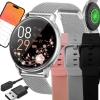 ELEGANCKI SMARTWATCH Z ROZMOWAMI  DAMSKI  POLSKIE MENU ZESTAW PASKÓW