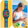 Smartwatch dla dzieci z lokalizacją GPS, funkcją rozmów, wideorozmów i pamięcią 8 GB