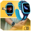 Smartwatch dla dzieci z lokalizacją GPS, funkcją rozmów, wideorozmów i pamięcią 8 GB