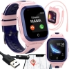 Smartwatch dla dzieci z lokalizacją GPS, funkcją rozmów, wideorozmów i pamięcią 8 GB