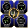 Smartwatch męski wodoodporny z funkcją rozmów GPS Menu PL Sport AMOLED